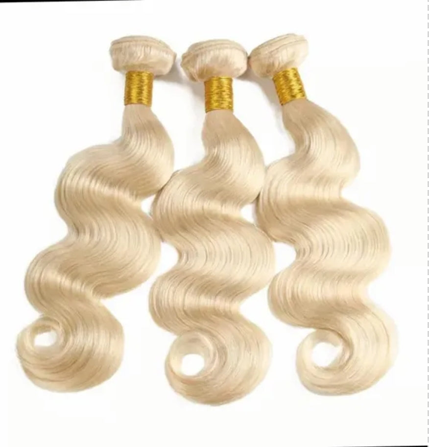 BOMBSHELL BLONDE (613) SINGLE BUNDLE / ADD ON BUNDLES